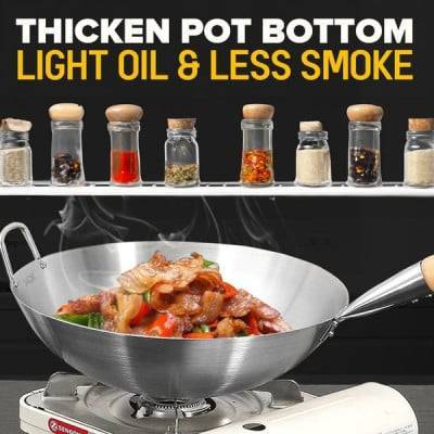 Wooden Handle premium Steel Pan