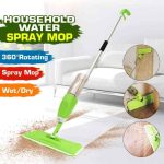 Mop with water spray system