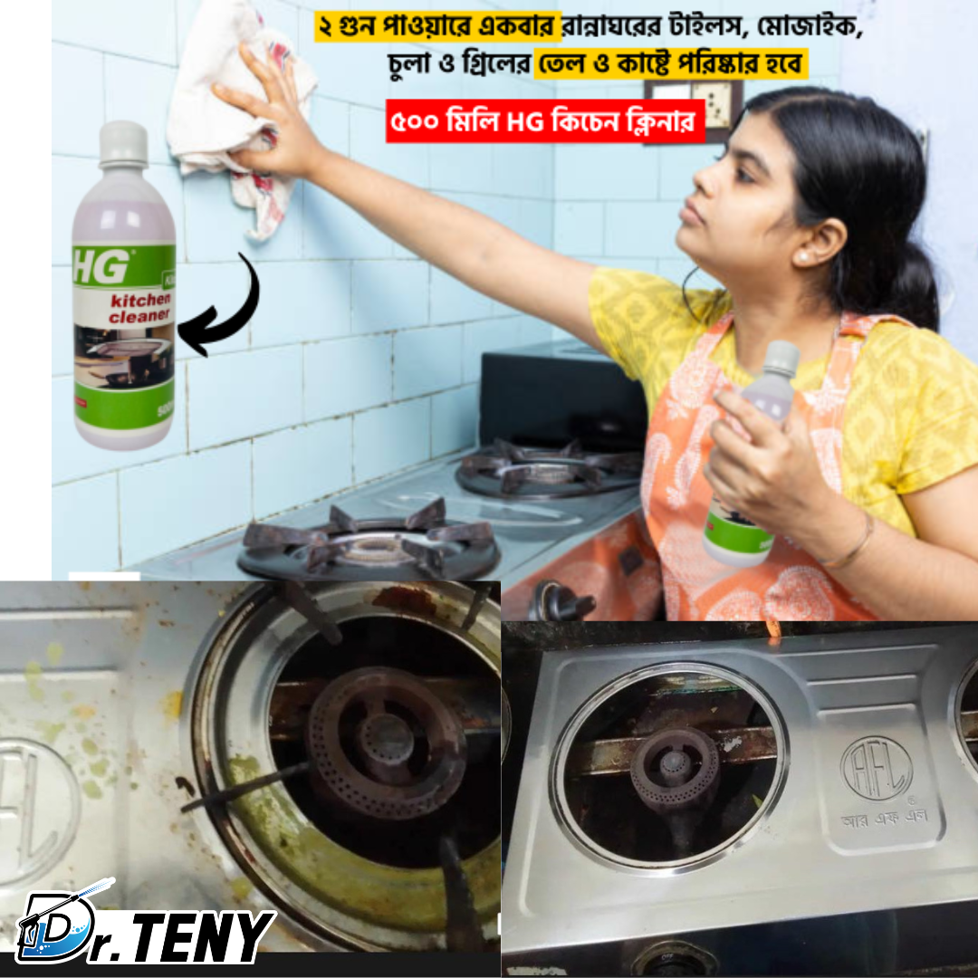 2 Pcs Hg Kitchen Cleaner Spray