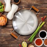 Tesla Cooking pan With ঢাকনা সহ