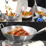 Dr. Cook Wooden handle Cooking pan