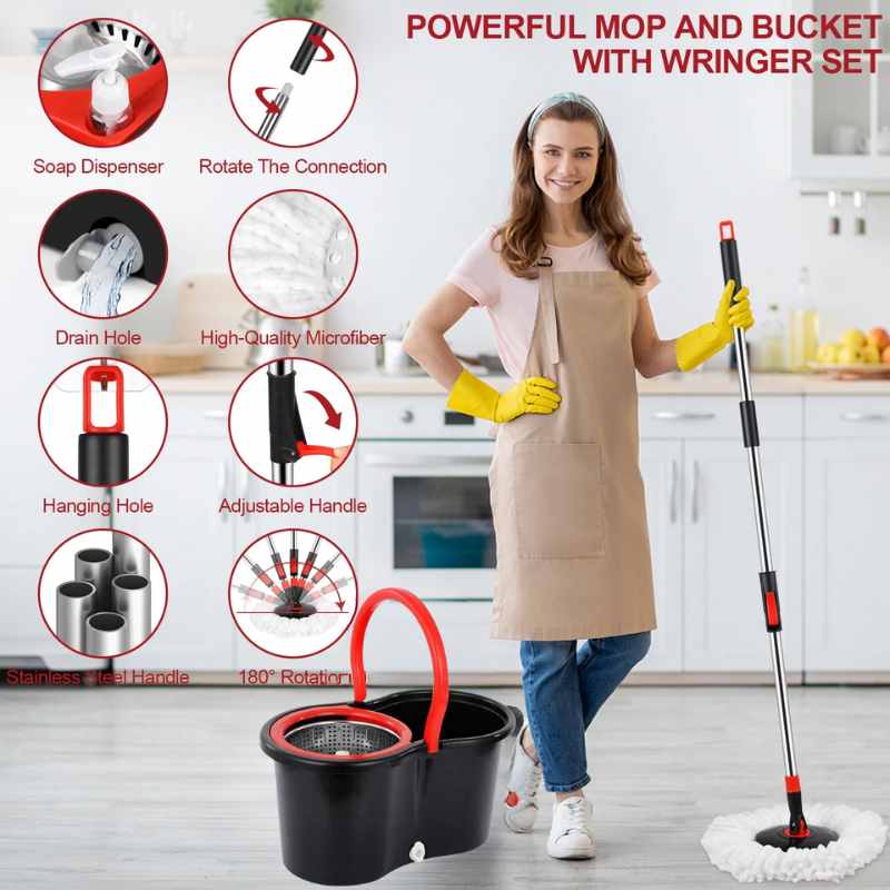 Spin Mop for cleaning
