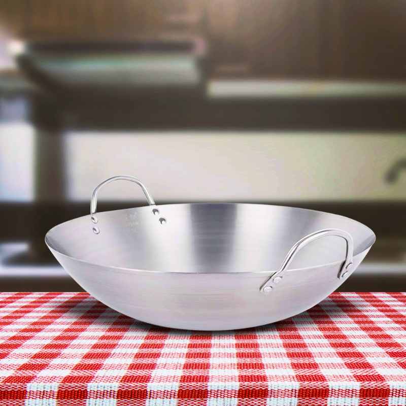 34 cm Japani SS Steel Cooking Pan