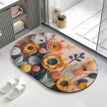 3d Floor Anti-slip Floor Mat Square 015