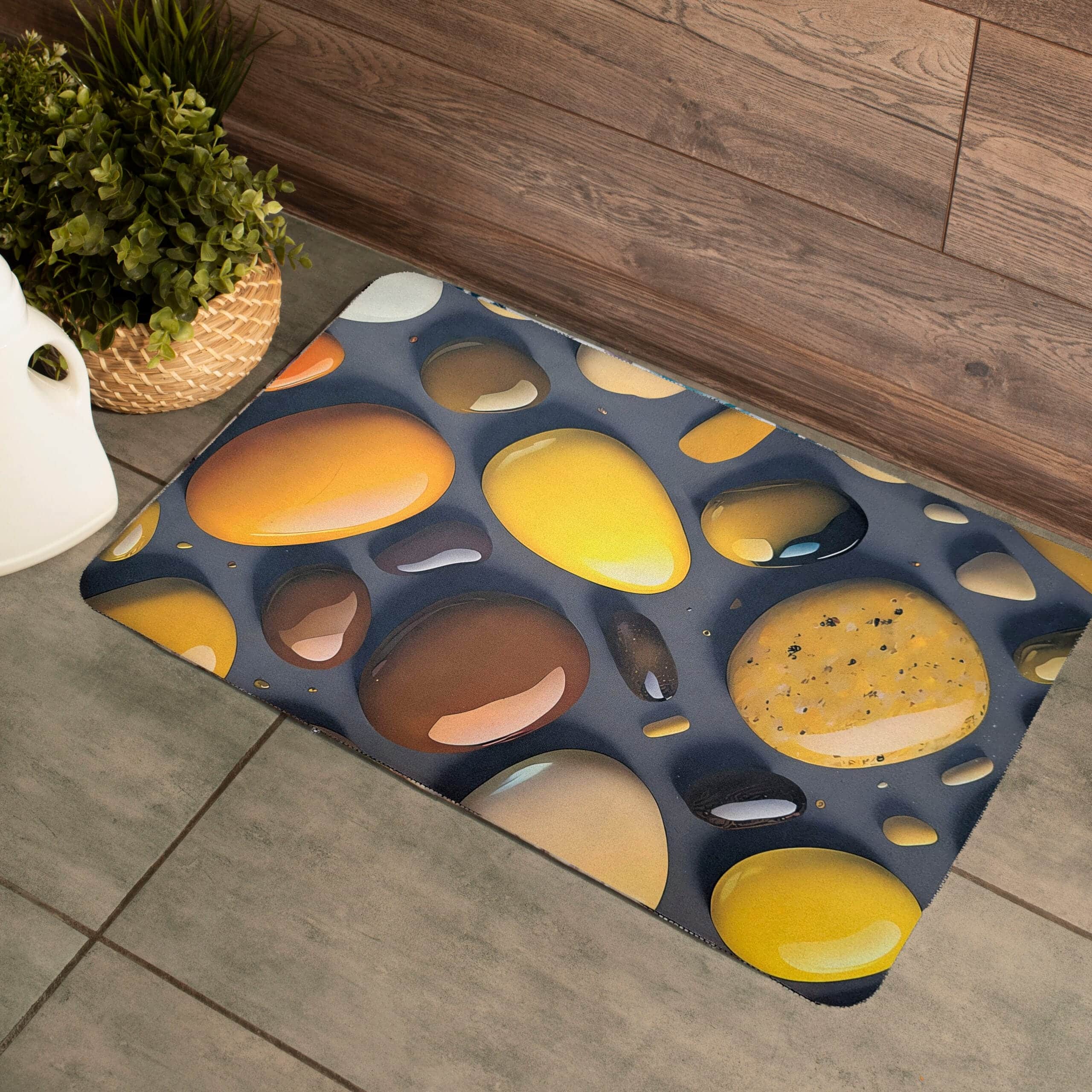 3d Floor Anti-slip Floor Mat Square 002