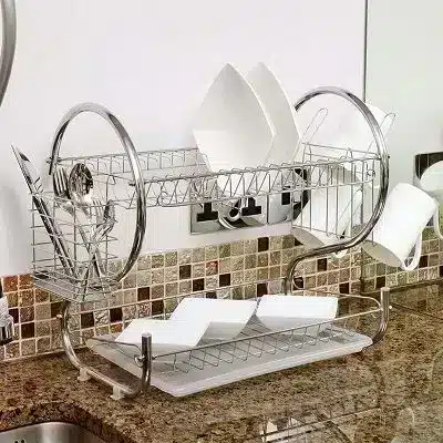 2 Layer Steel Dish Rack
