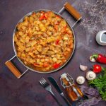 Tesla Cooking pan With ঢাকনা সহ