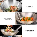 Dr. Cook Wooden handle Cooking pan