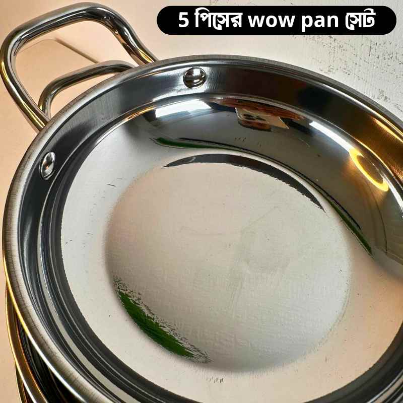 5 pes wow cooking pan set
