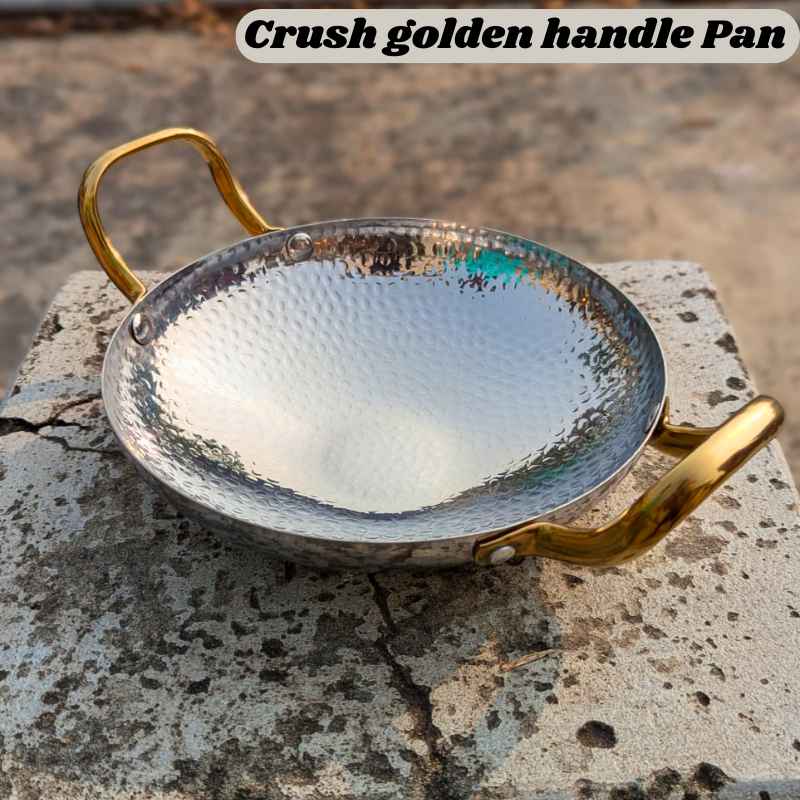 Crush golden handle Pan