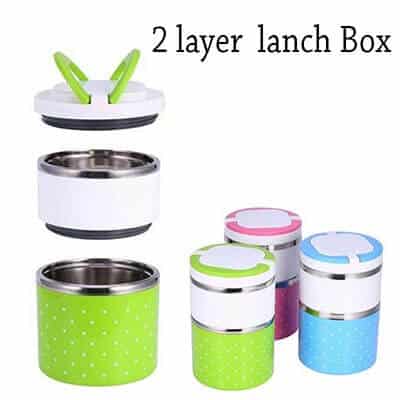 2 Layer Lunch Box