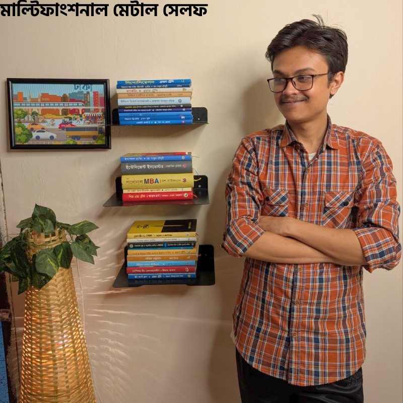 Multifunctional metal shelf M7