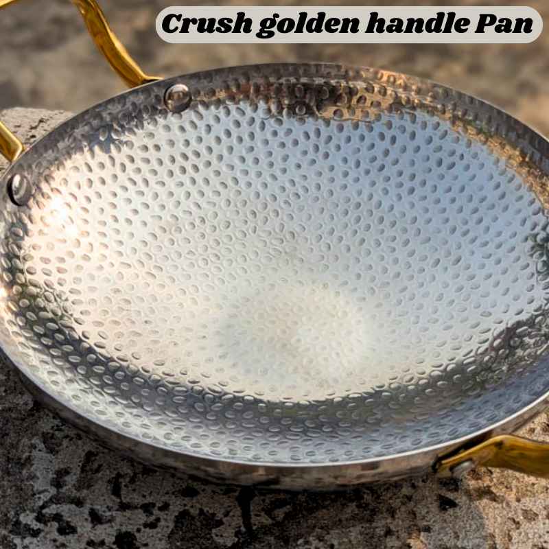 Crush golden handle Pan