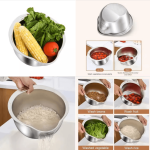 Rice Cleaner Strainer Rice Washing Filter Strainer Basket