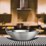 34 cm Japani SS Steel Cooking Pan