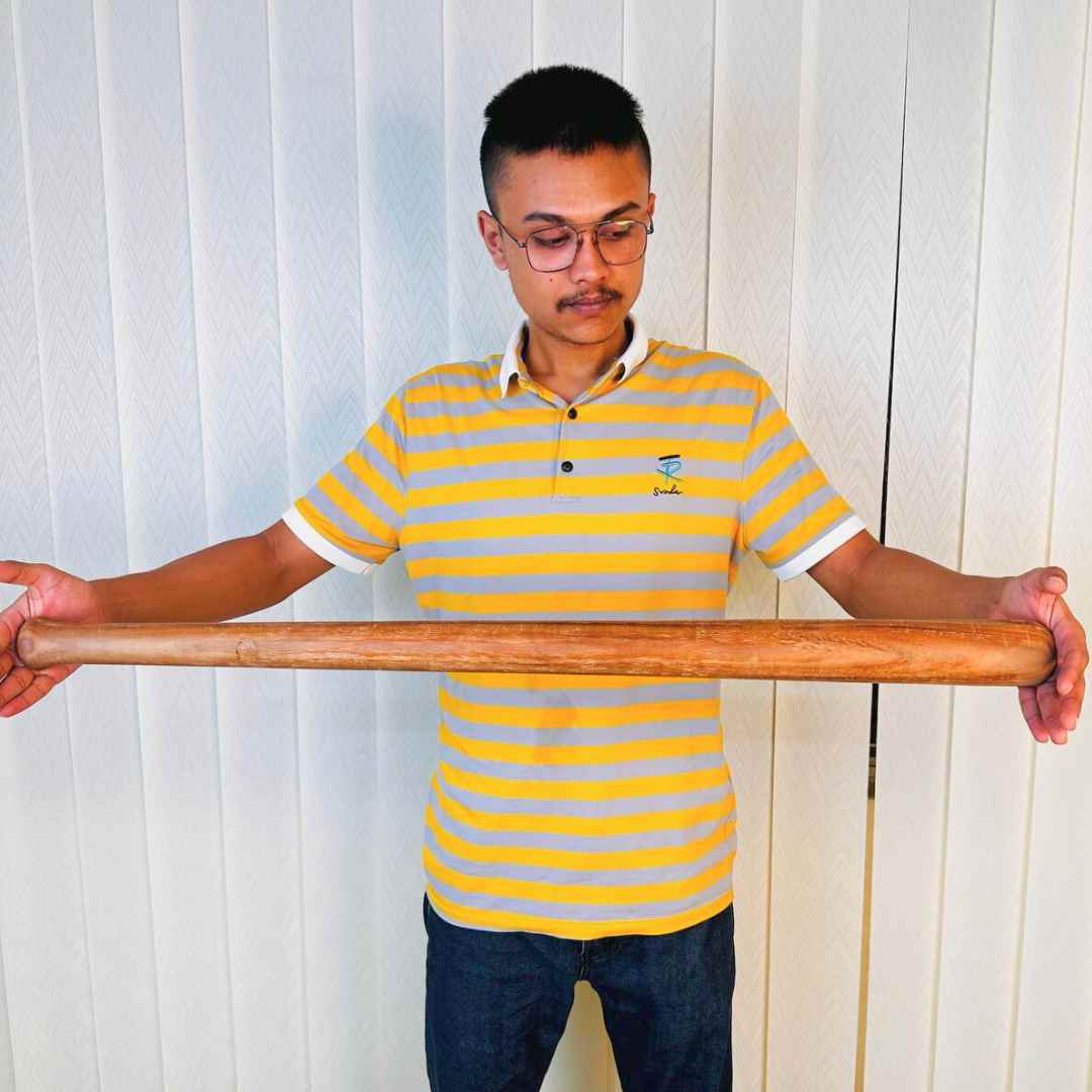 Safety Bass Stick Solid Wooden