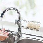 Kitchen Organizer Sink Faucet Rack