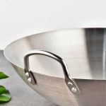 34 cm Japani SS Steel Cooking Pan