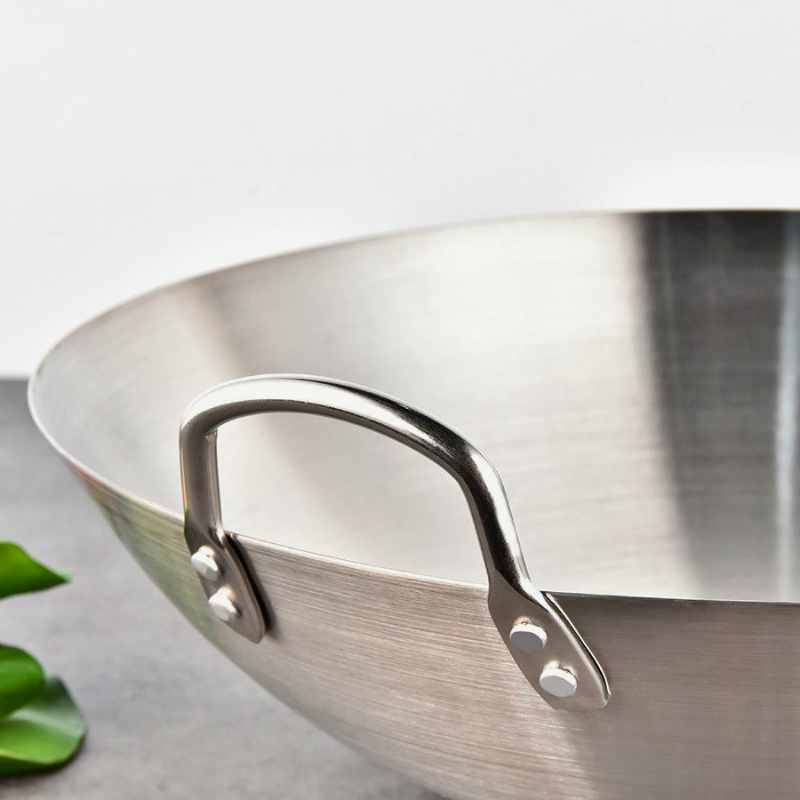 34 cm Japani SS Steel Cooking Pan