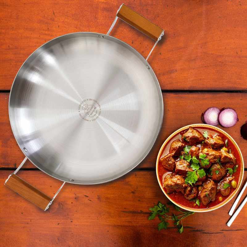 Tesla Cooking pan With ঢাকনা সহ