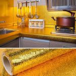 Waterproof Kitchen Aluminum Adhesive Stickers 3 feet