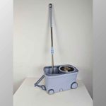 Spin mop with 4 wheel 15 litter mop-001