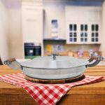 Tesla Cooking pan With ঢাকনা সহ