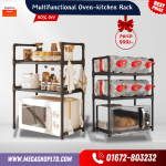 3 layer Multifunctional Oven Kitchen rack