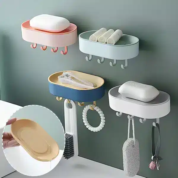 Adhesive Soap Case With...