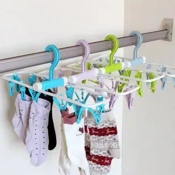 Folding Cloth Hanger Wi...