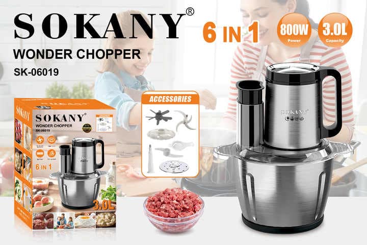 Sokany SK-06019 chopper blender
