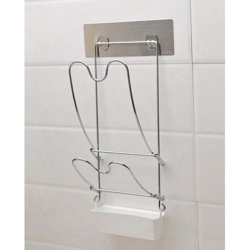 Wall Mounted Pot Lid Water Tray Cover Storage Rack