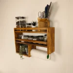 Wooden Kitchen Storage Rack