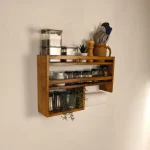 Wooden Kitchen Storage Rack