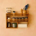 Wooden Kitchen Storage Rack