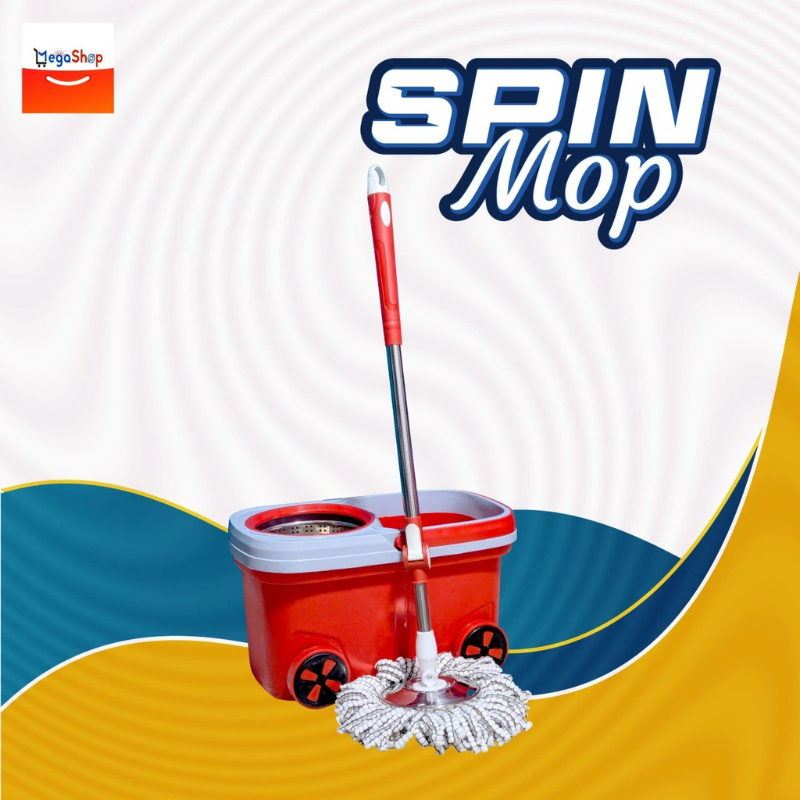 Premium Spin Mop With B...