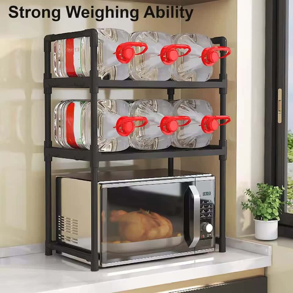 3 layer Multifunctional Oven Kitchen rack