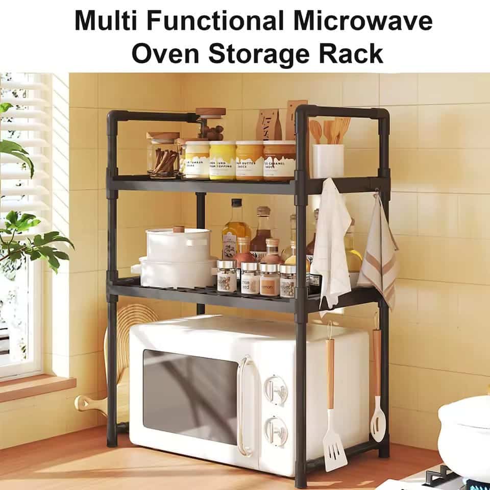 3 layer Multifunctional Oven Kitchen rack