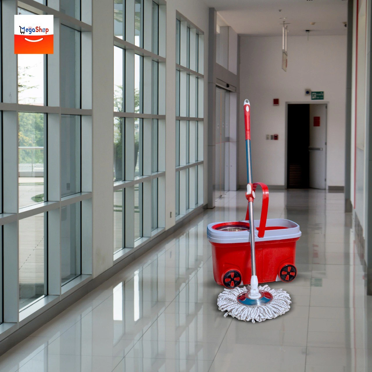 Premium Spin Mop With Buckets