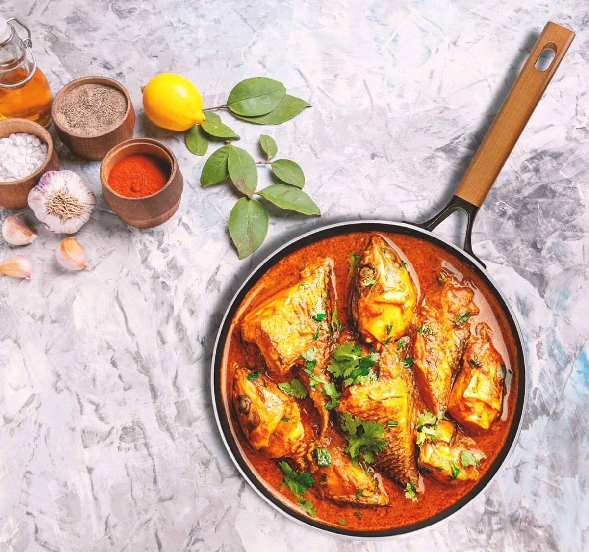 Pakistani Design Frypan non stick 3.5mm