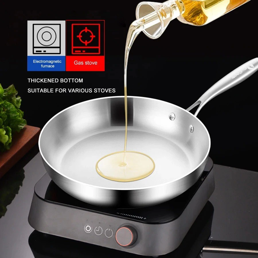 Dr Cook Steel Frypan