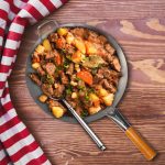 Dr. Cook Wooden handle Cooking pan